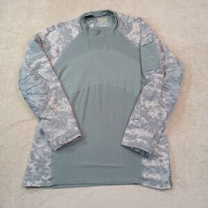 Men's Military Field Jacket in Gray Camo